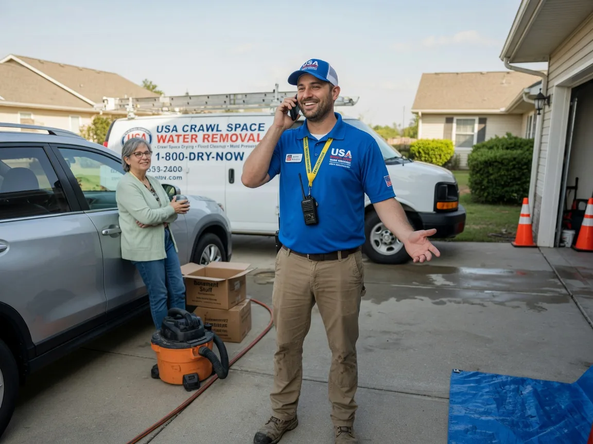 Crawl Space Water Removal Vanlue, OH FAQs